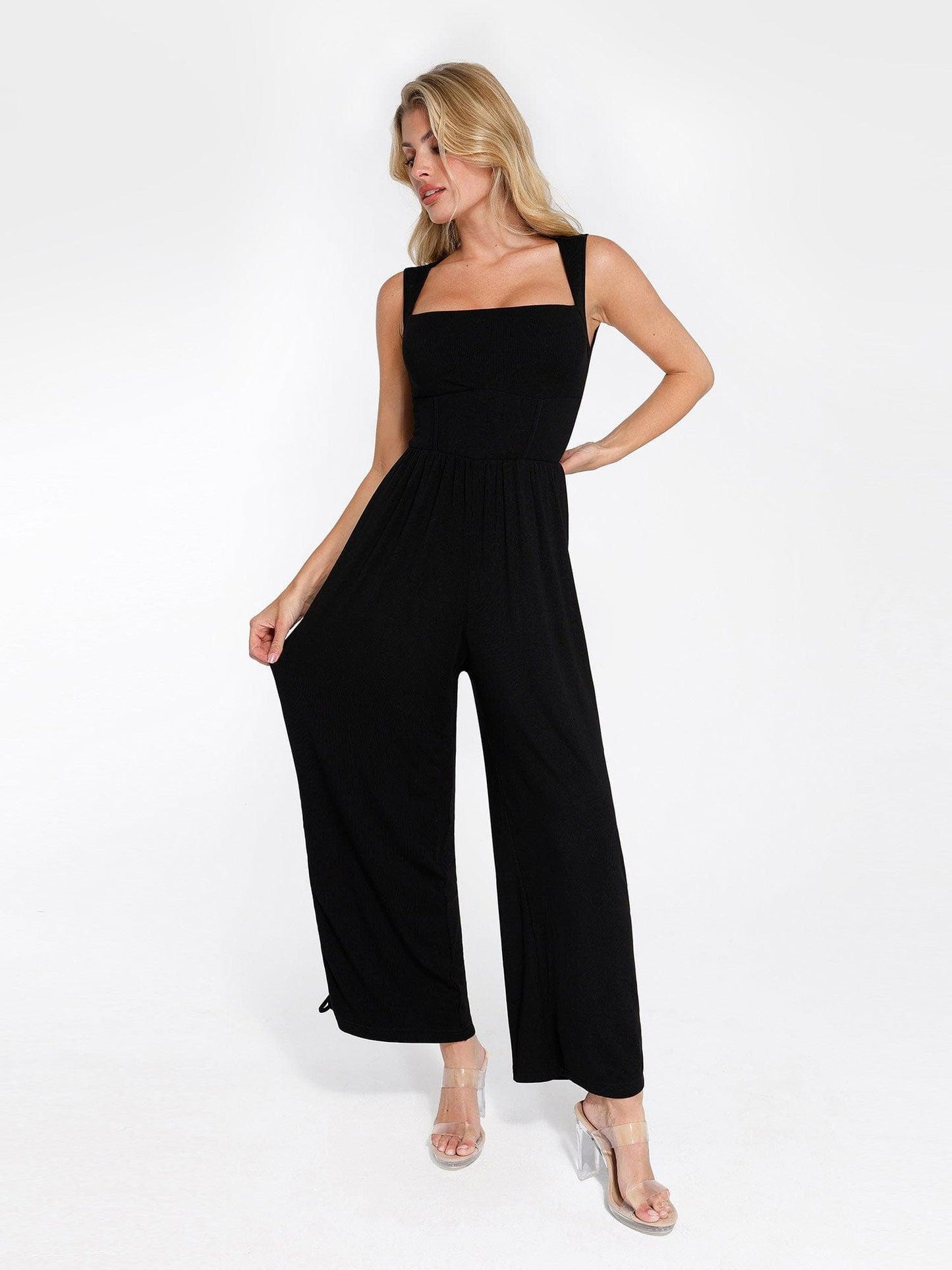 Lumera® jumpsuit met verstelbare broekspijpen