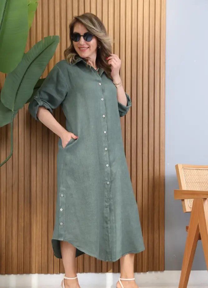 Amara® Linnen jurk