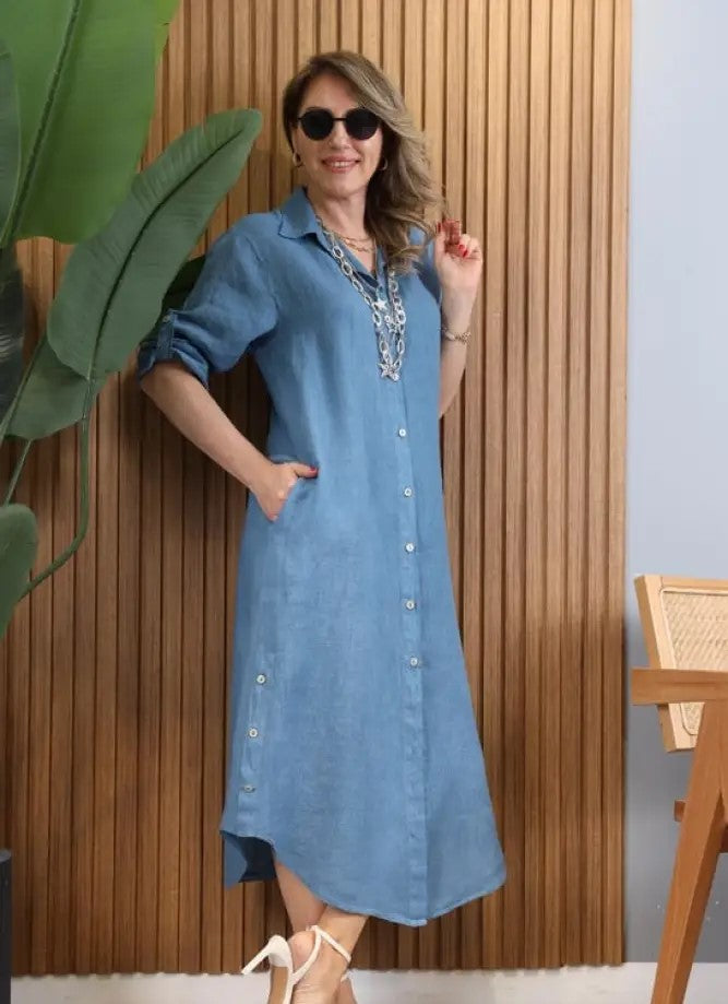Amara® Linnen jurk